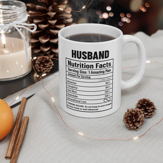 For Husband | Ceramic Mug, (11oz, 15oz)